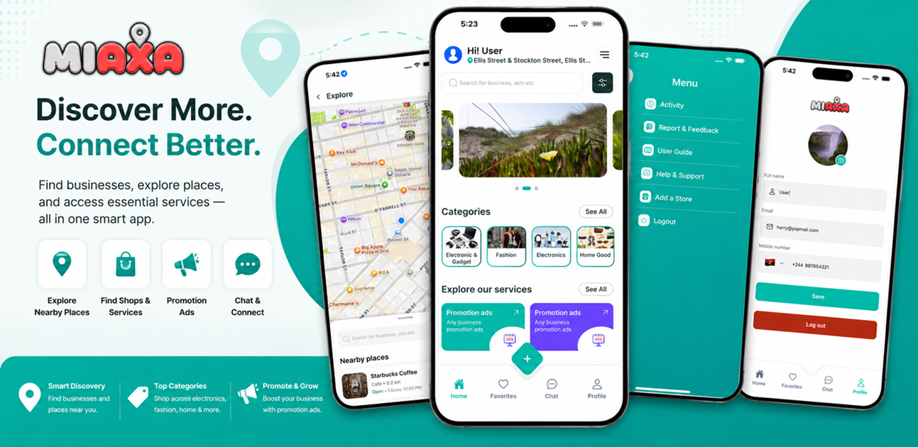 MIAXA - Nearby Stores & Local Deals